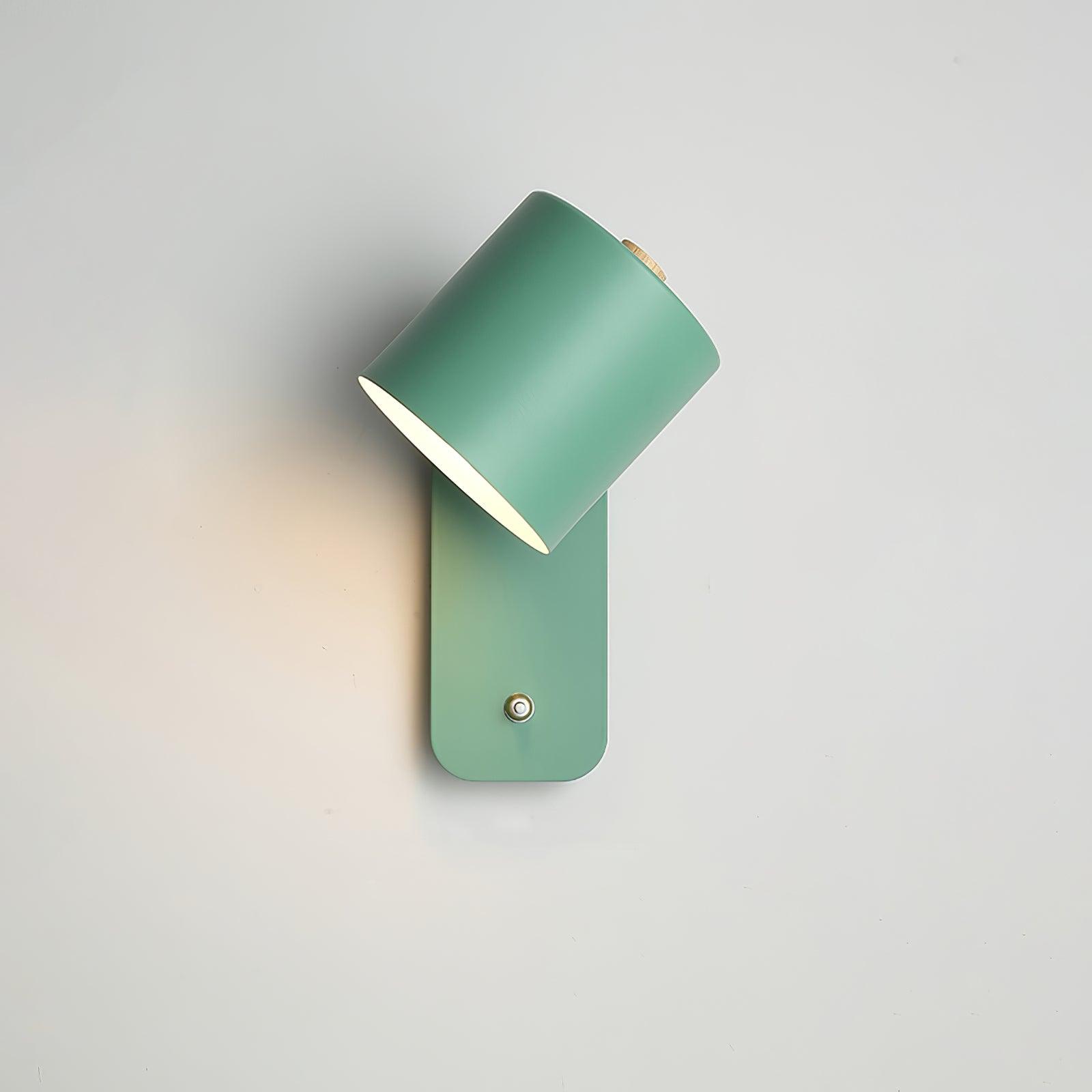 Rotatable Cylinder Wall Lamp — Minimalist Metal Indoor Lighting