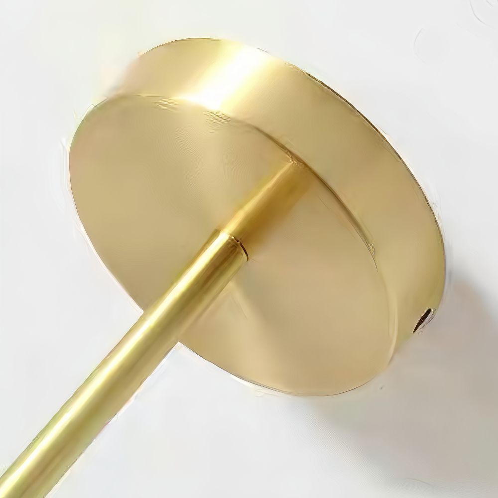 Boho Rattan Pendant Lamp - Gold Straw Hat Pendant Light for Kitchen