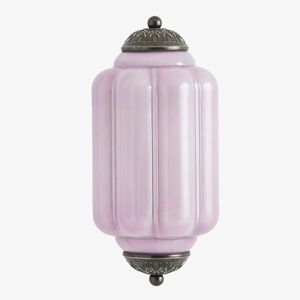 Eloise Brass Wall Sconce – Elegant Milk Glass Vintage Lighting