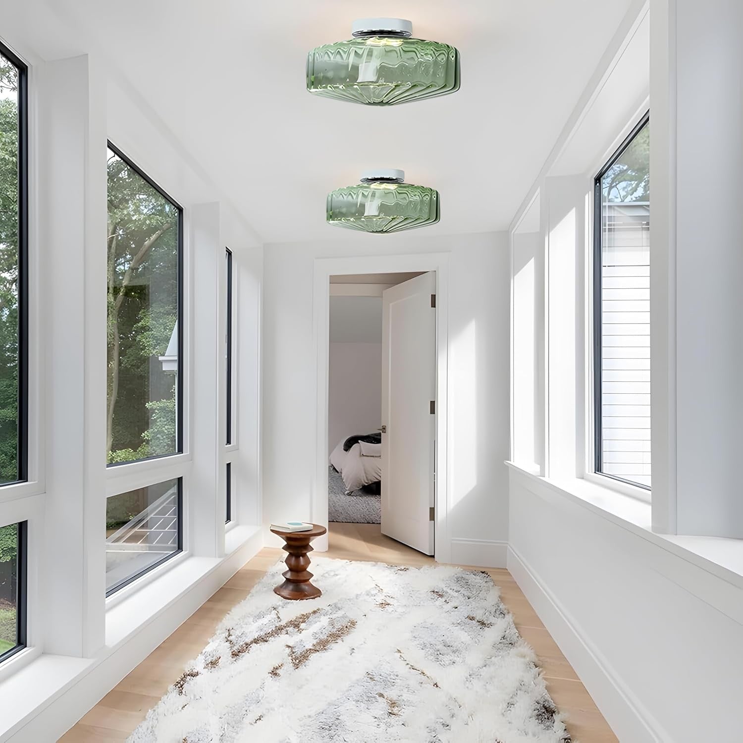 Industrial Remy Water Ripple Ceiling Lamp