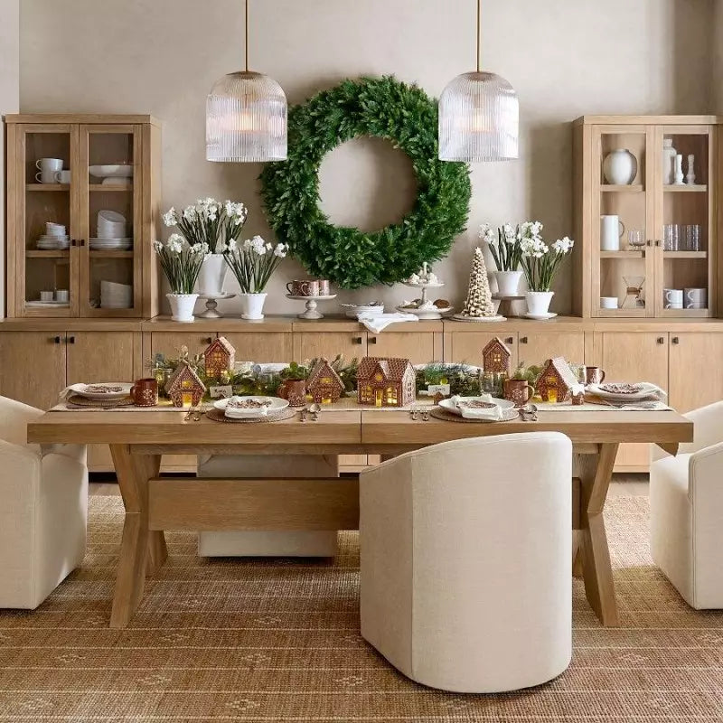 Farmhouse Cooper Ribbed Pendant Light - Antique Style Warm Faceted Radiance