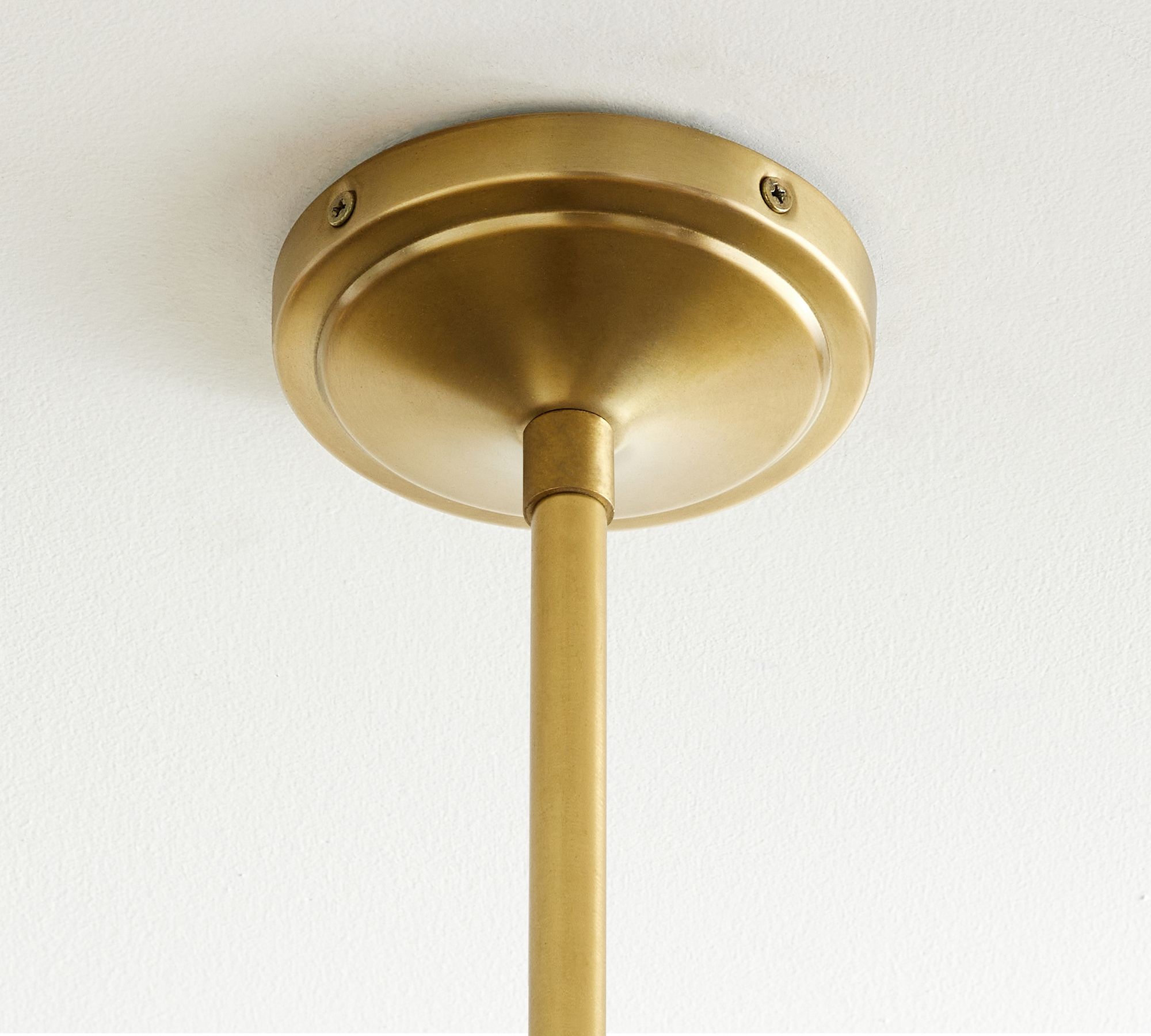 Forvara Metal Pole Pendant Light - Farmhouse Style Adjustable Island Lighting