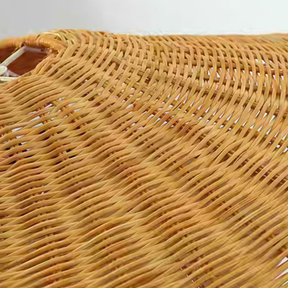 Boho Rattan Pendant Lamp - Gold Straw Hat Pendant Light for Kitchen