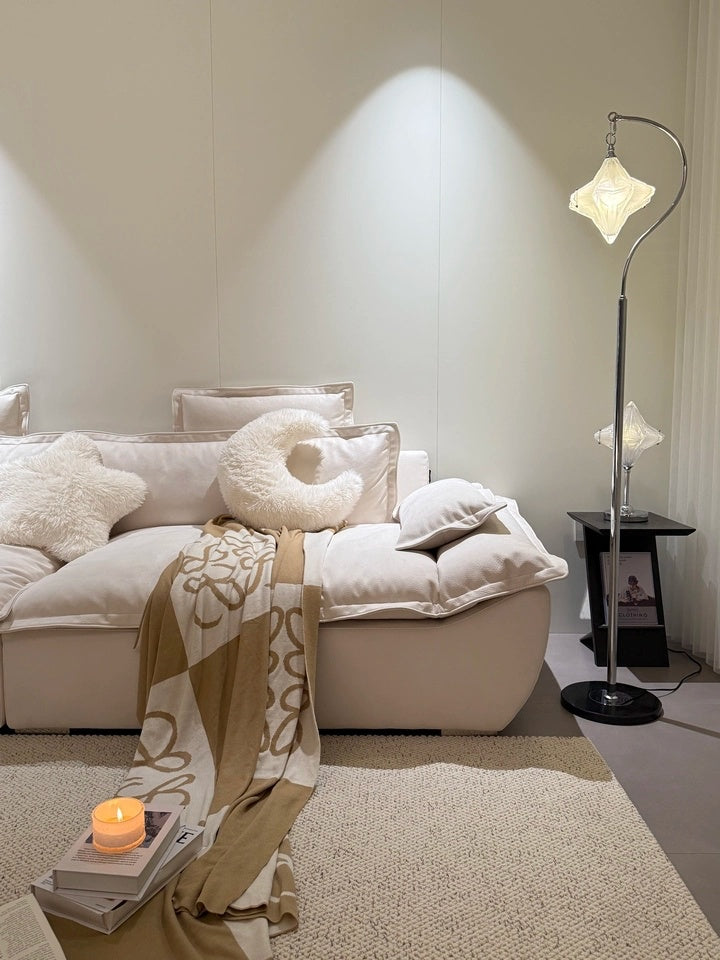 Art Deco Star Floor Lamp-Modern Standing Lamp for Living Spaces-Astris Orion