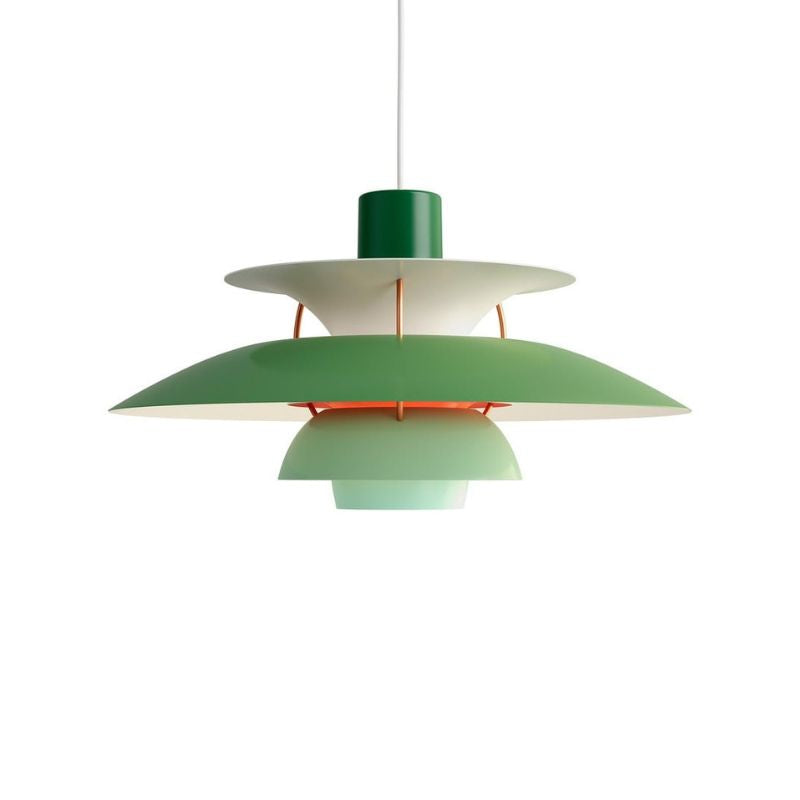 Suspension multicouche danoise - Lampe de salle à manger scandinave en métal