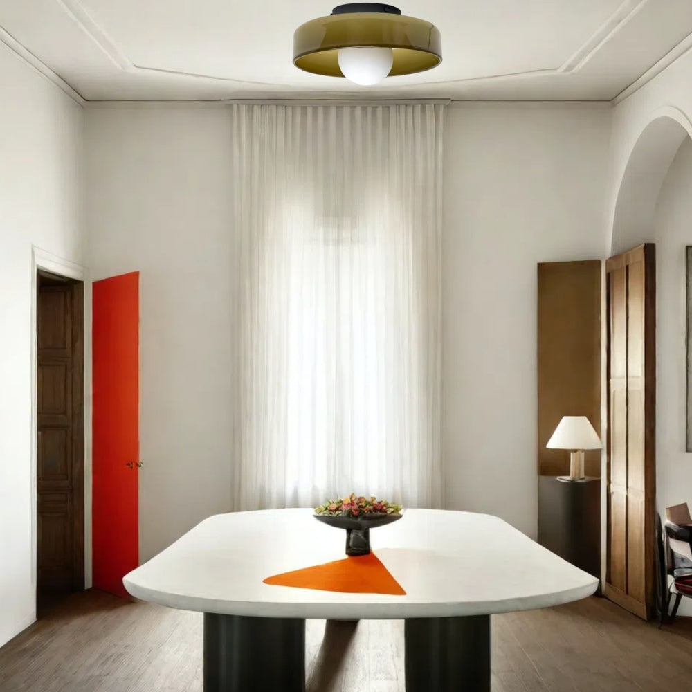 Morandic Disc Orb Wall/Ceiling Lamp – Modern Morandic Sconce