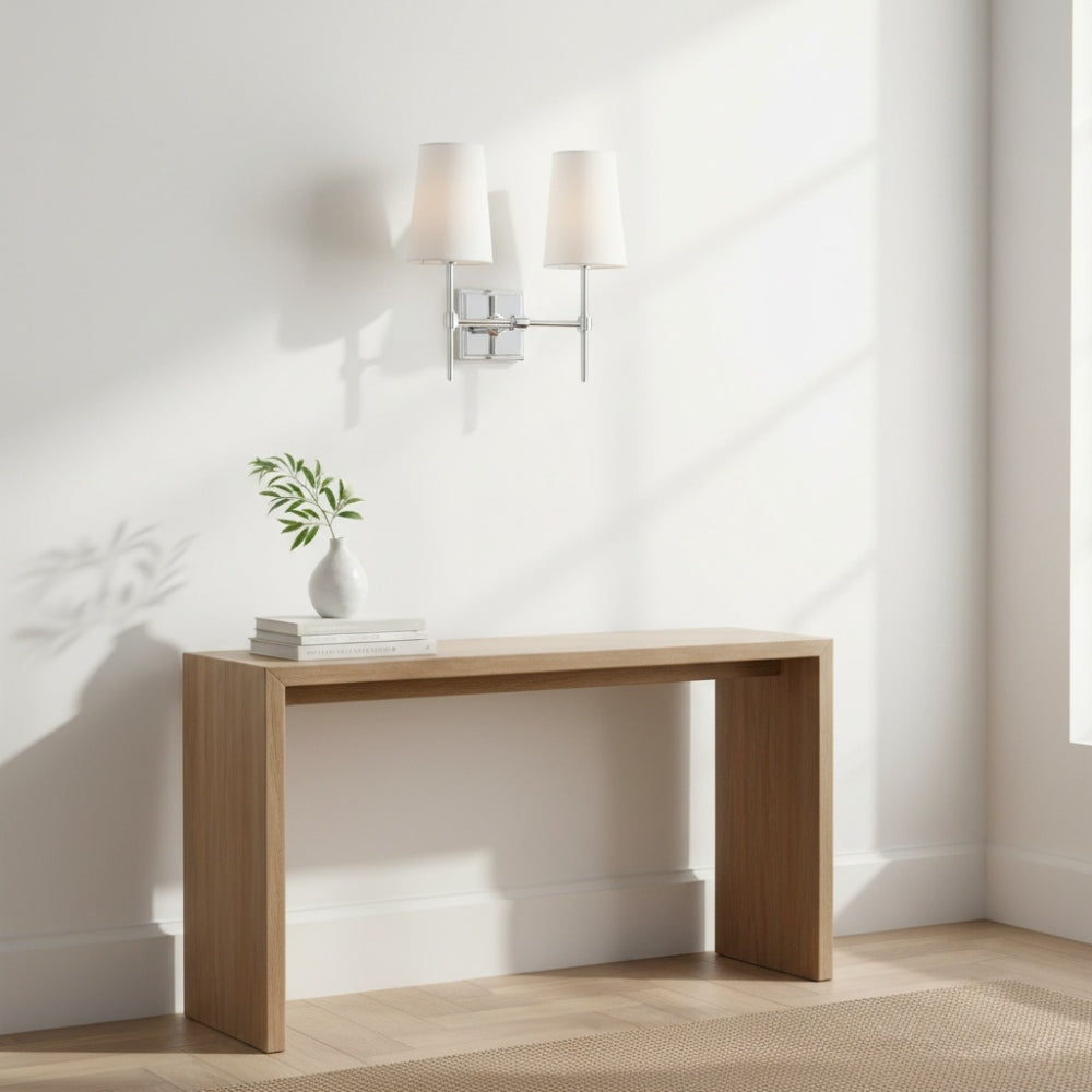 Derlina Multi-Head Wall Lamp - Retro Metal Linen Sconce for Bedroom