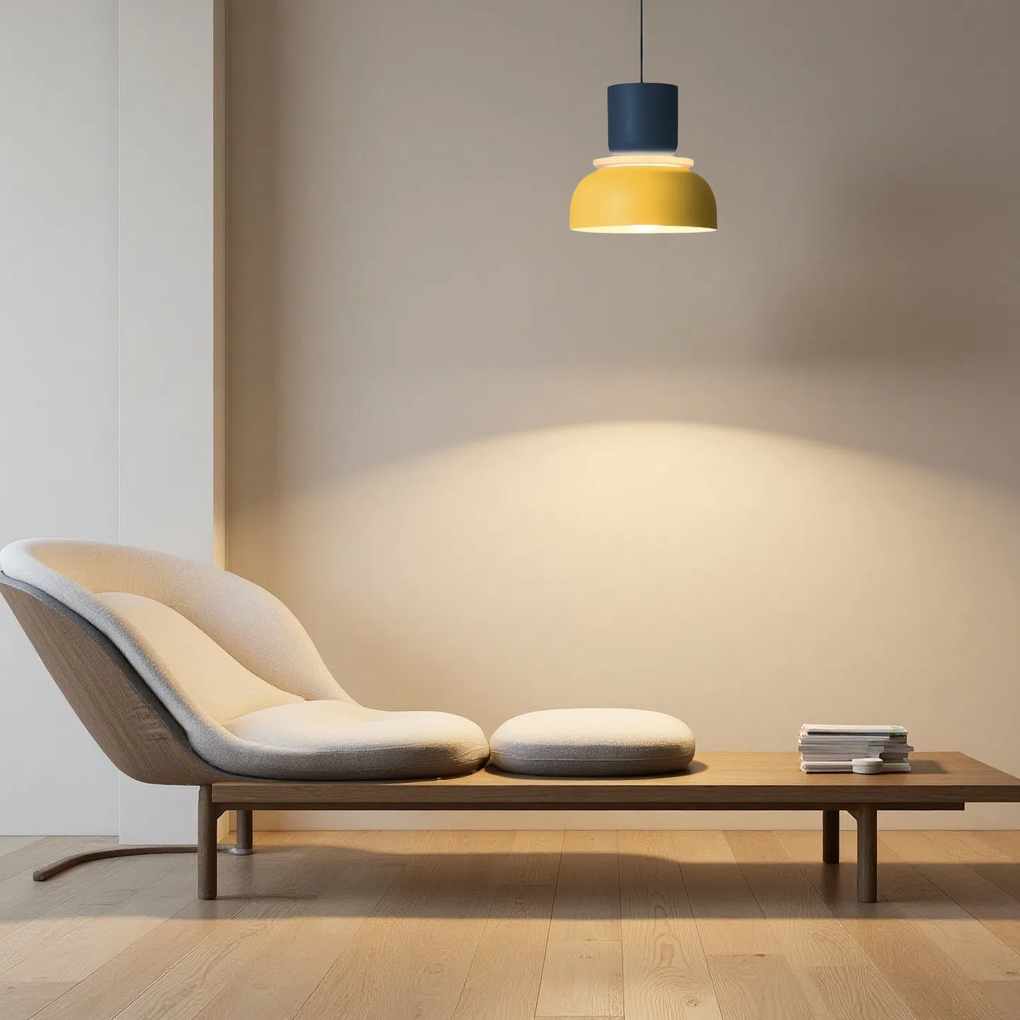 Macri Bowl Shade Pendant Light – Multicolor Double Layer Lamp