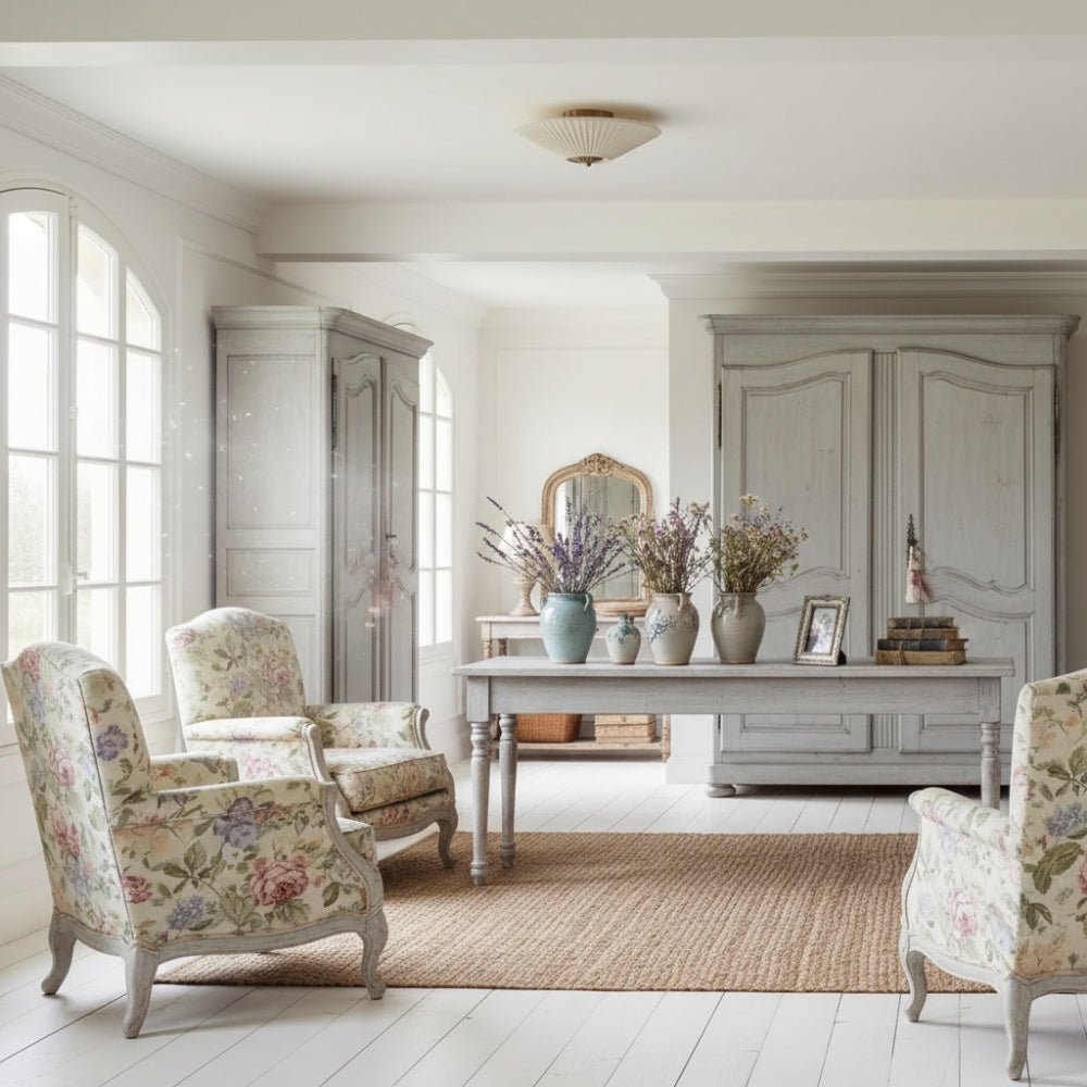 Elumina Modern Fabric Ceiling Lamp - Brass Flush Mount for Dining Room