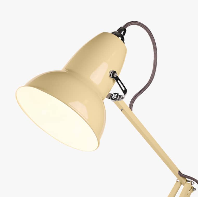 Classic Multicolor Desk Lamp - Adjustable Spring-Arm for Study Room