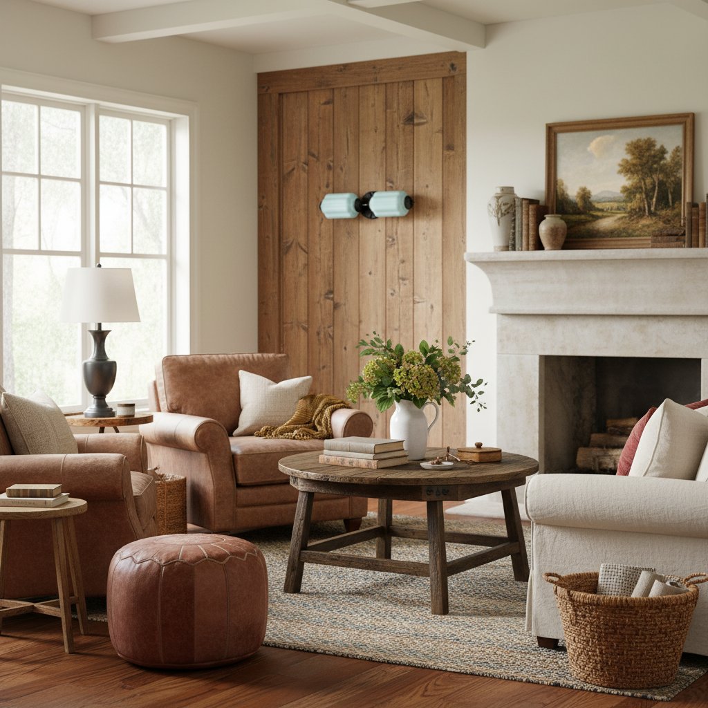 Eloise Brass Wall Sconce – Elegant Milk Glass Vintage Lighting