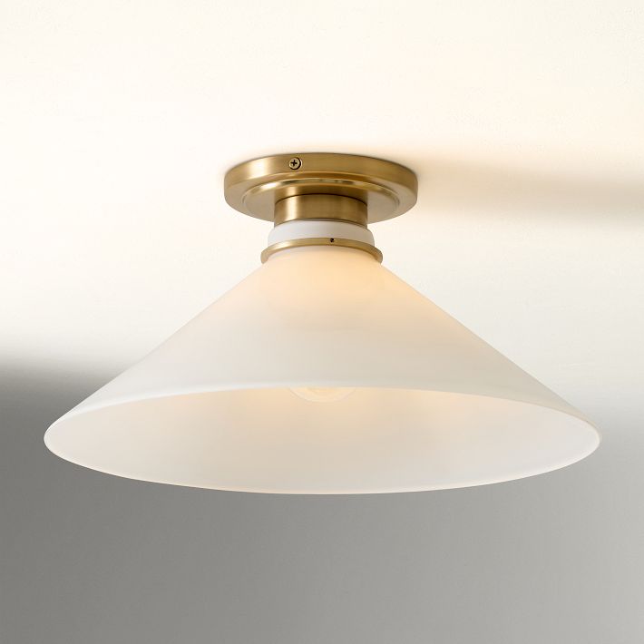 Aurenza Flush Mount – Farmhouse Ceiling Light with Simple Elegant Design