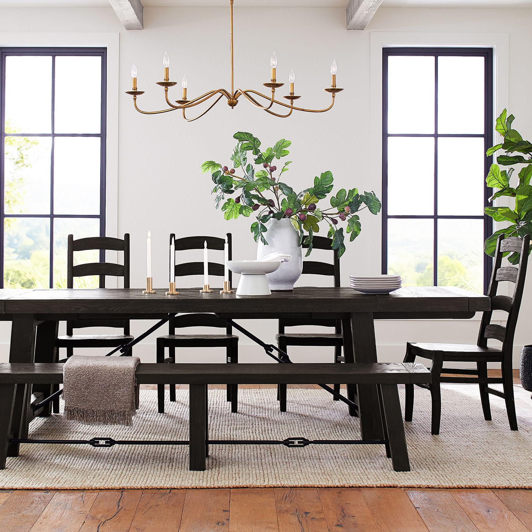 Lustre Rowan en fer intemporel au design bougie – Éclairage d'intérieur industriel pour chambre