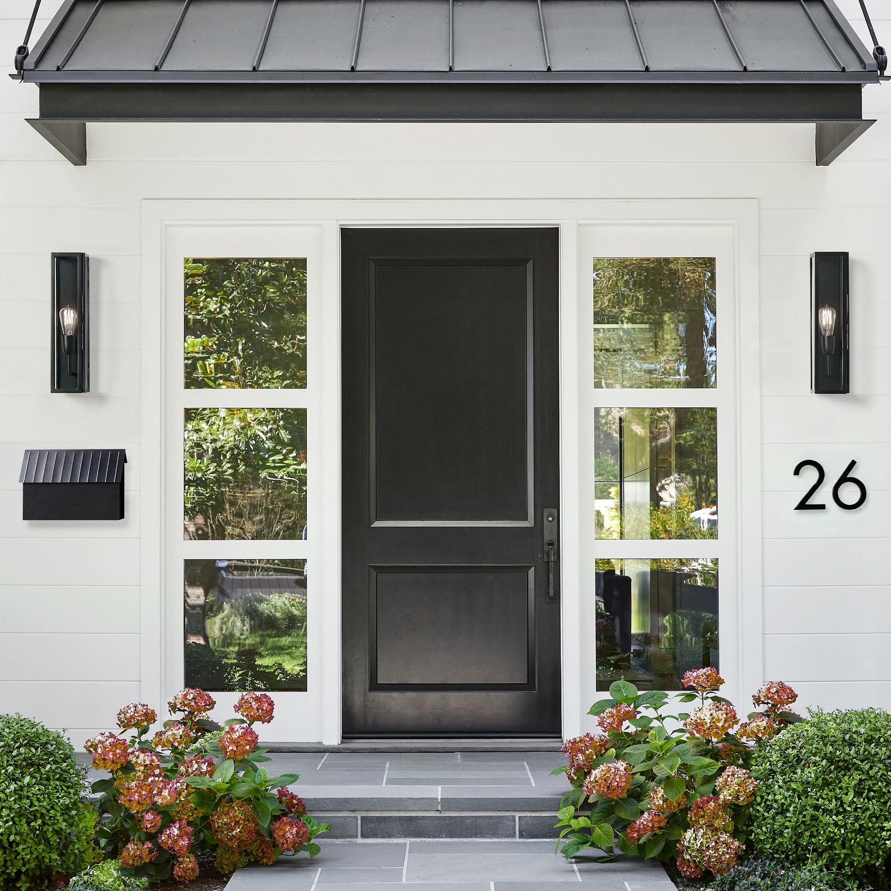 Ferrix Industrial Iron Outdoor Wall Lamp - Lighting Stylish Exterior Glass Lighting