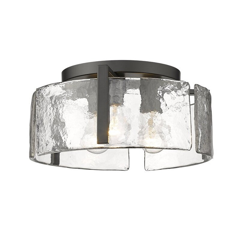 Plafonnier Verre Vintage de Ferme – Luminaire Couloir Plafond Laiton