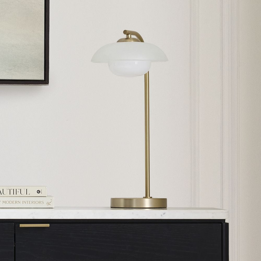 Lampe de table Elorina en métal perforé – Design moderne