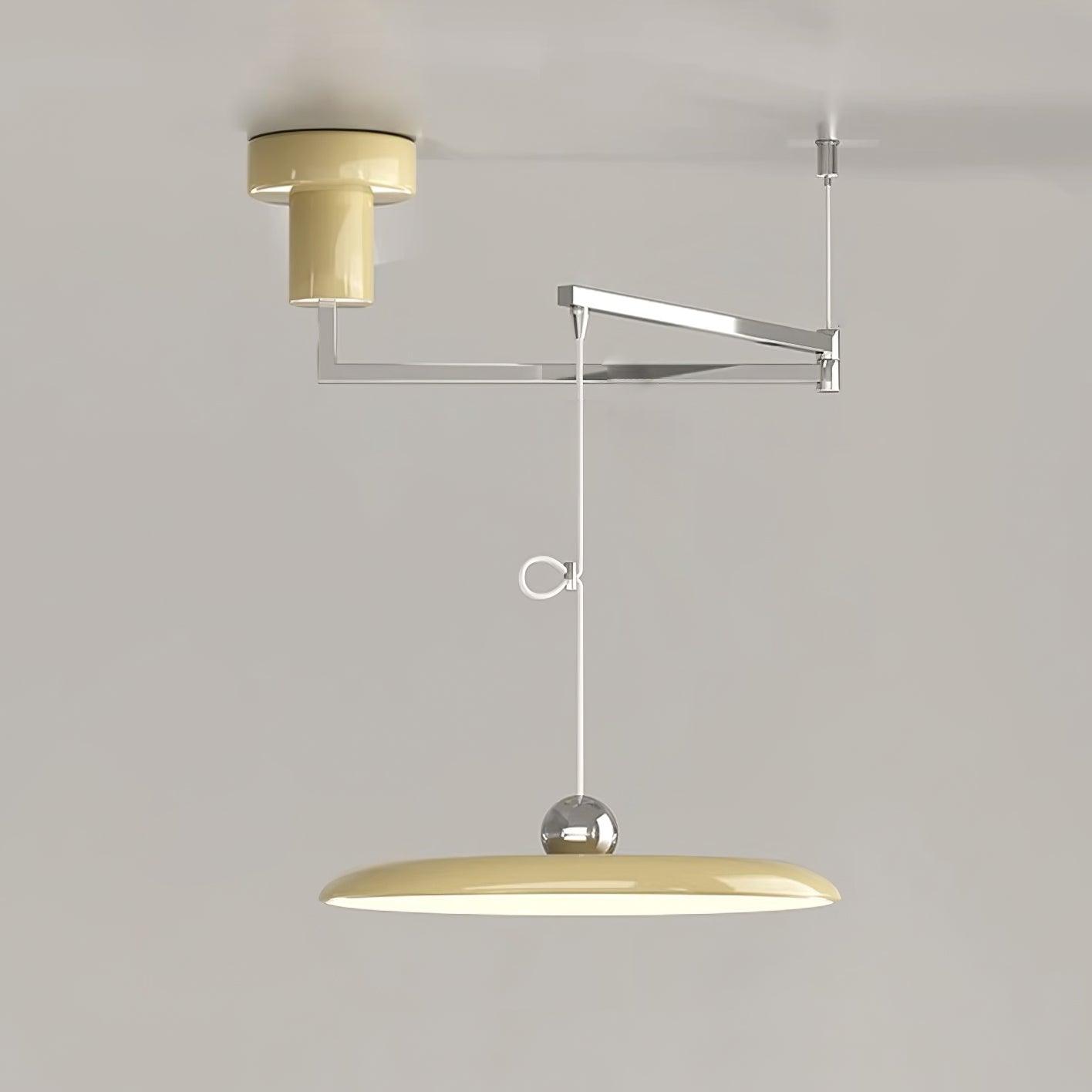 Adjustable Articulated Arm Metal Pendant Light