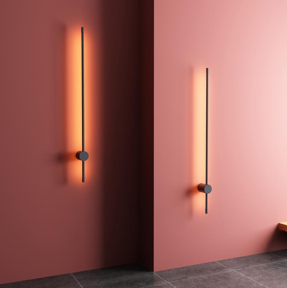 Tube Linear LED Wall Lamp – Minimal Modern Design Wall Light
