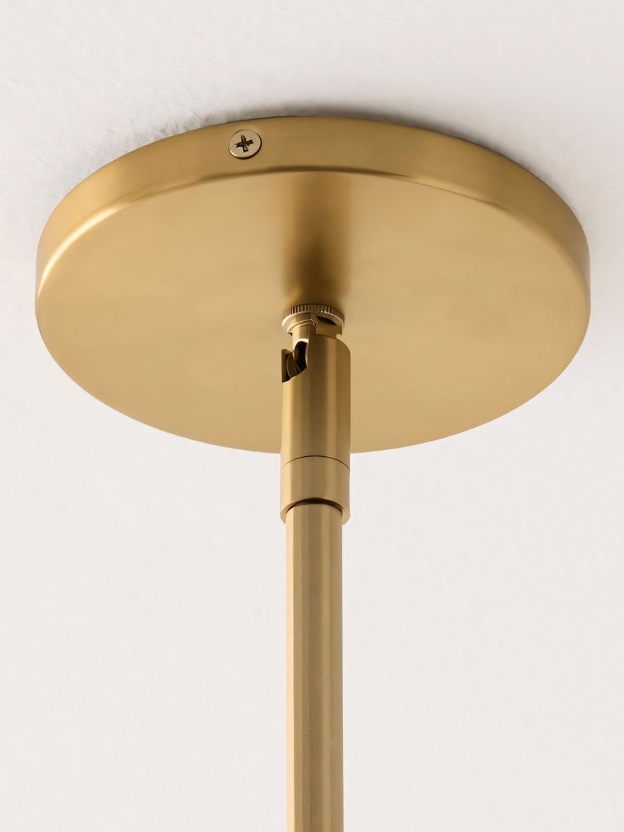 Minimalist Morandi Metal Pendant Light - Soft and Subtle Charm