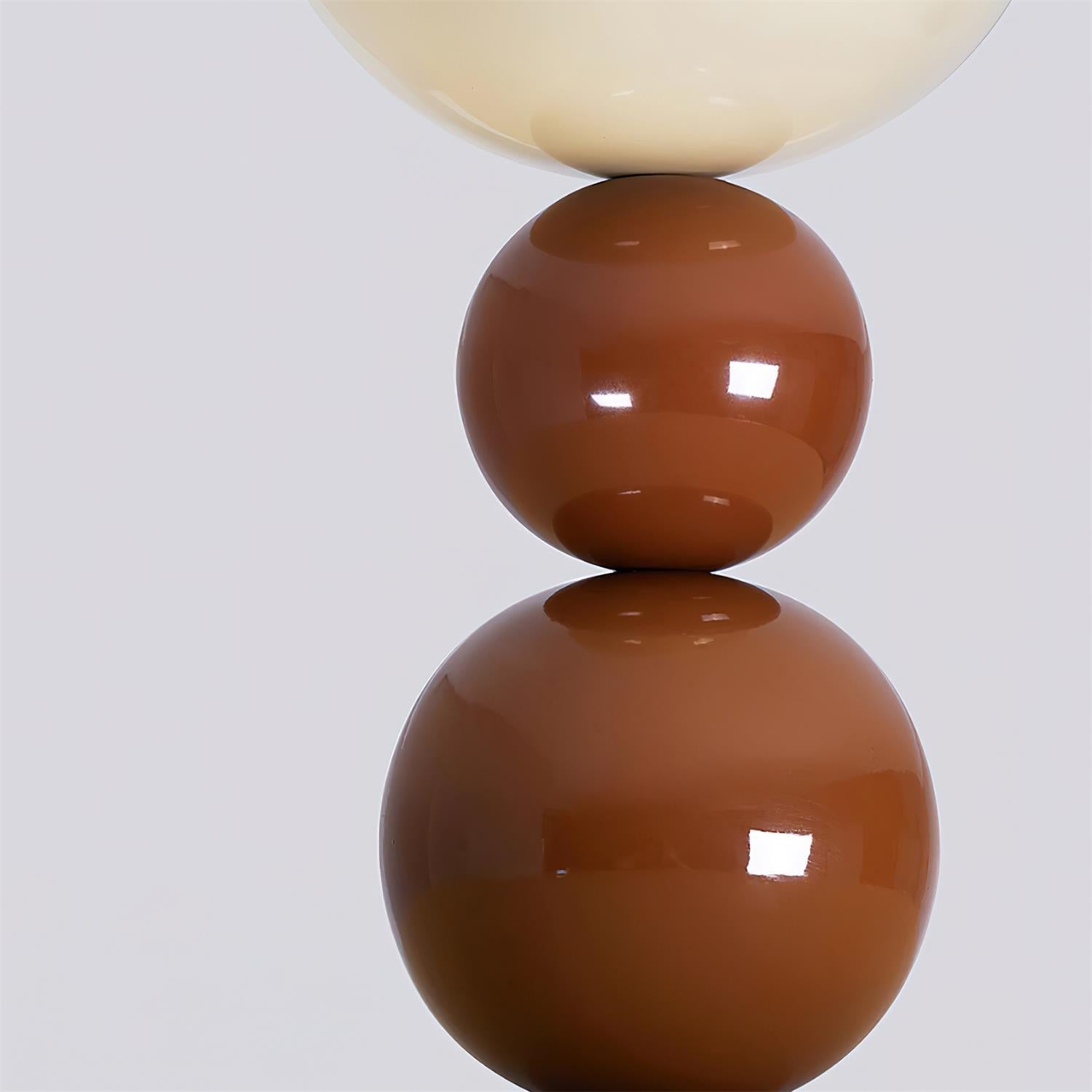 Retro Round Ceiling Light - French Style Aluminum Acrylic