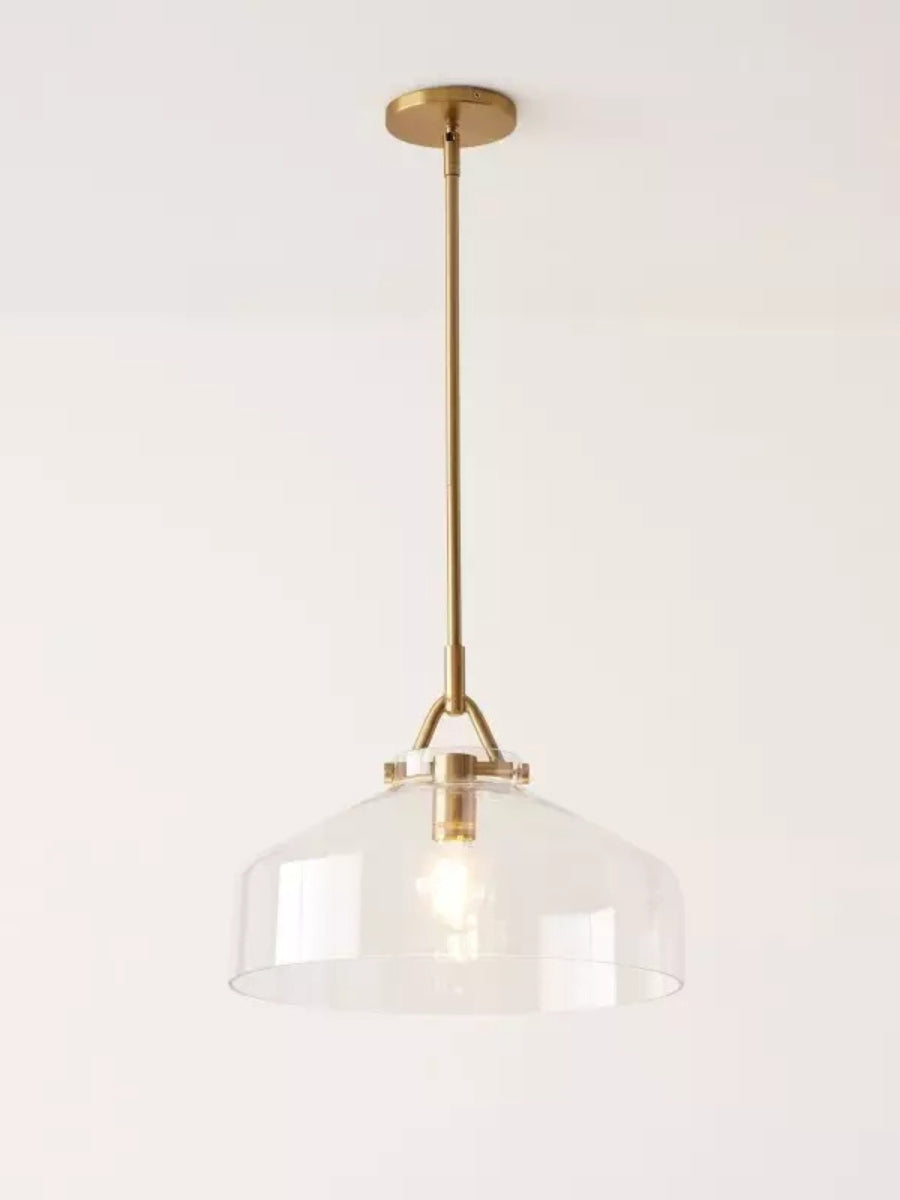 Minimalist Morandi Metal Pendant Light - Soft and Subtle Charm