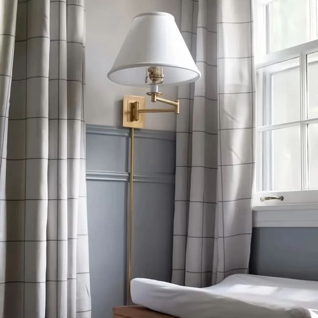 Adjustable Joint Swing Arm Light - Modern Industrial Decor