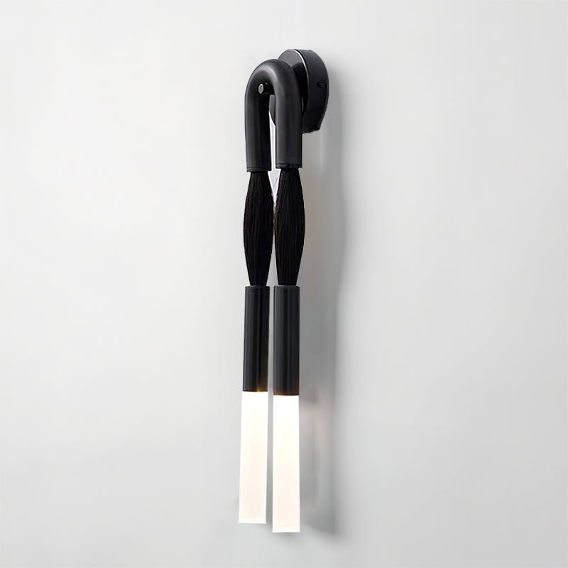 Sophisticated Horsehair Wall Sconce with G9 Base