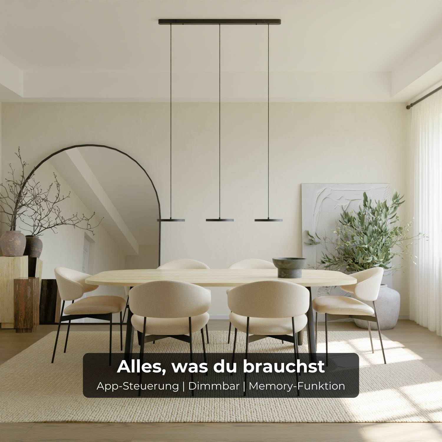 CRI 95 LED Pendant Light by Evanos - Modern Design