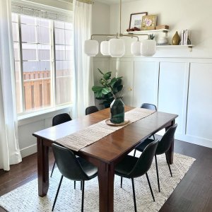 Lumivelle 5-Light Pebble Chandelier - Modern Glass Pendant Lighting