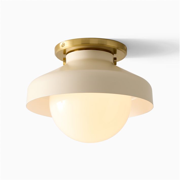 Hanton Modern Flush Mount Ceiling Light - Metal Minimalist Fixture for Home