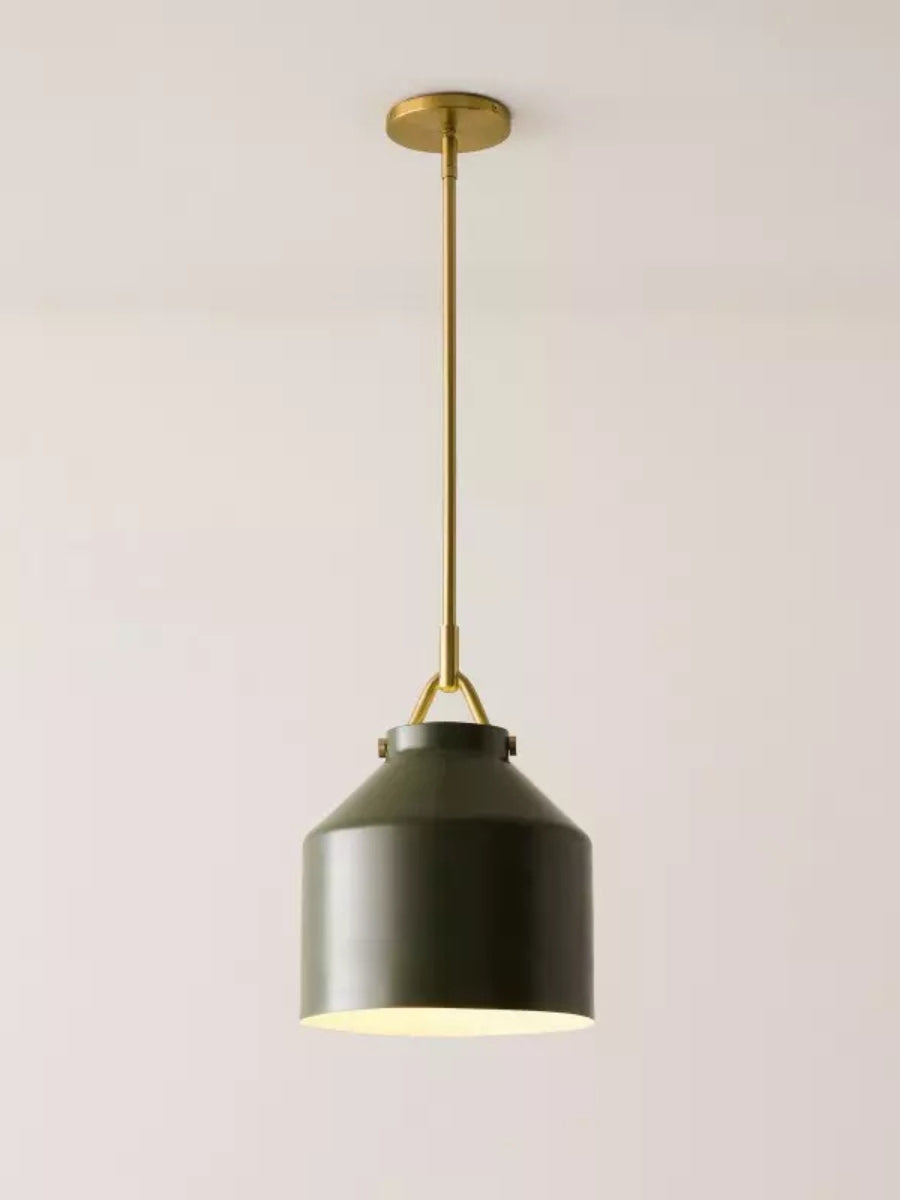 Minimalist Morandi Metal Pendant Light - Soft and Subtle Charm