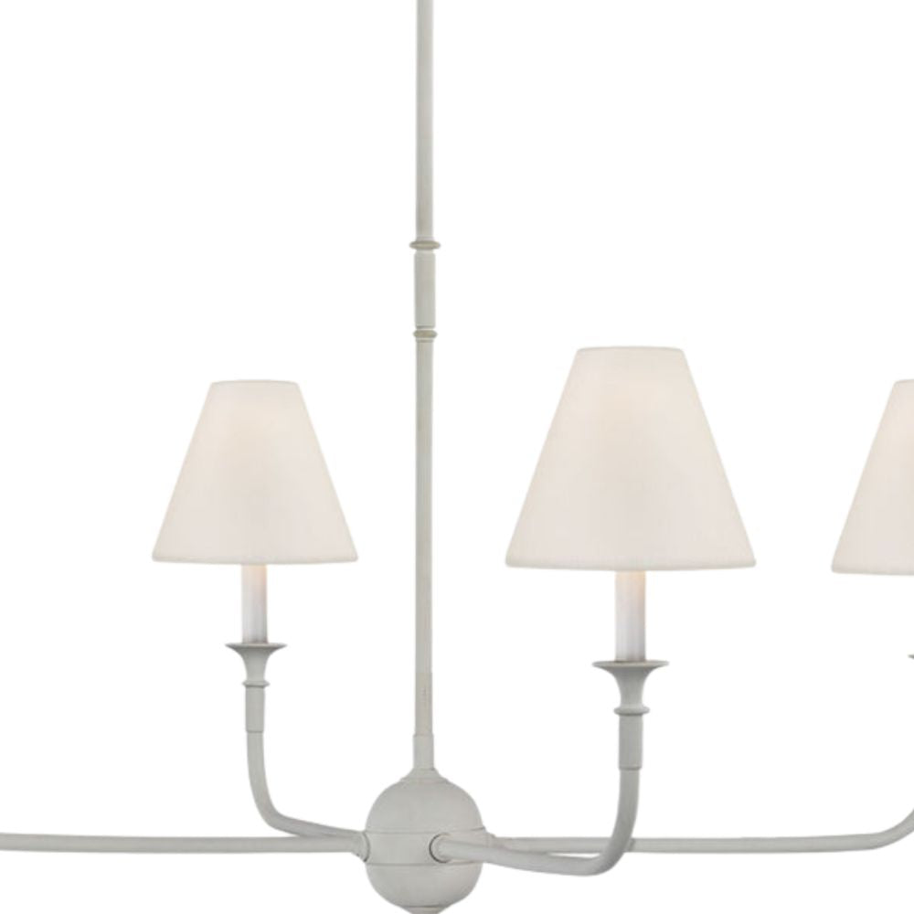 Lustre en tissu - Lustre en métal pour le confort visuel du salon