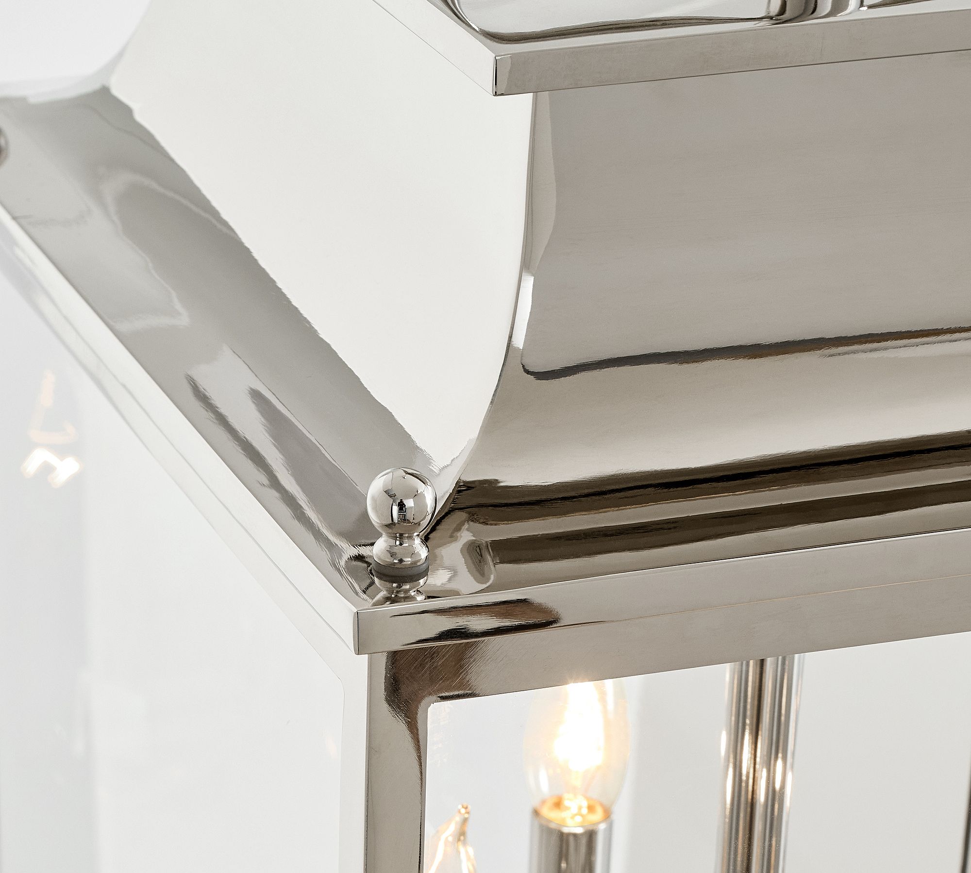 Yolvira Modern Outdoor Lantern Pendant - Metal Hanging Light for Exteriors