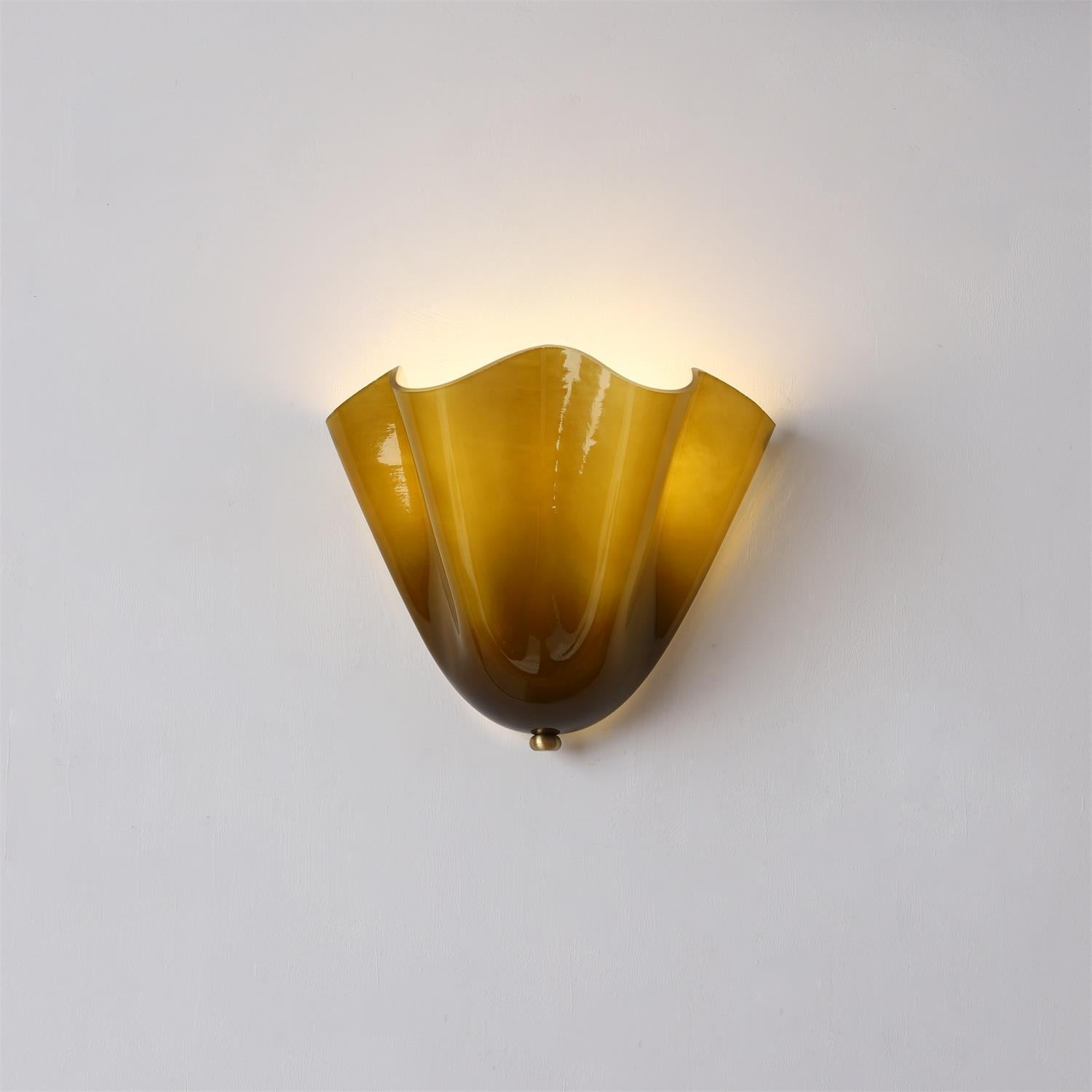 Bellina Modern Wall Light - Artisanal Glass Vera Lamp for Interior Decor