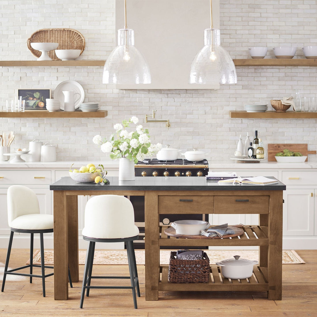 Collection de suspensions en verre recyclé Glavira - Éclairage de cuisine moderne