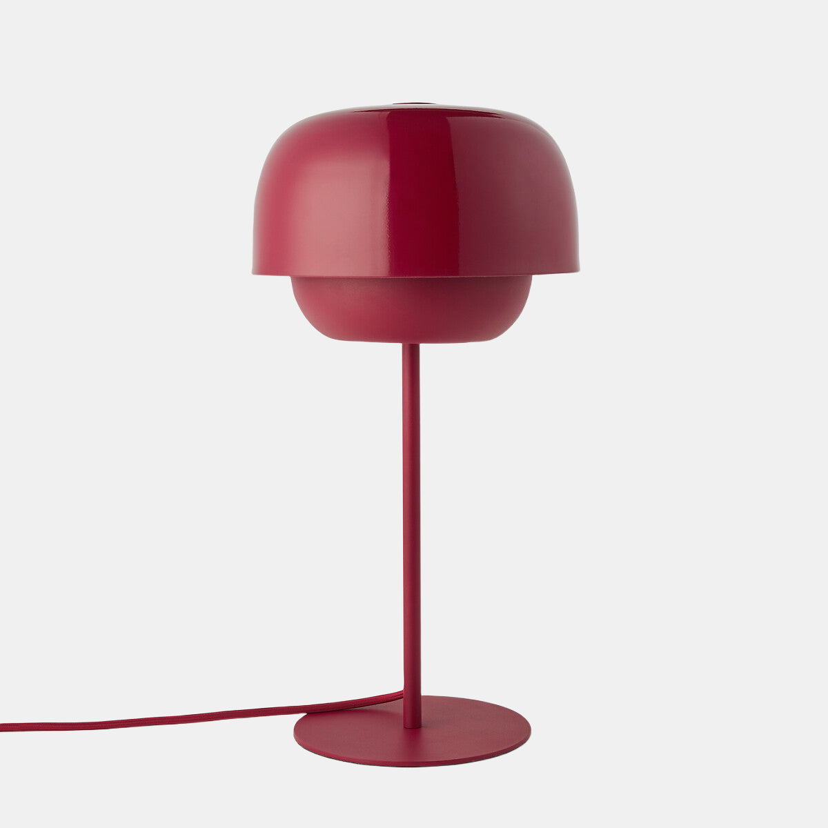 Clinco Contemporary Metal Table Lamp- Retro-Inspired Dome Design