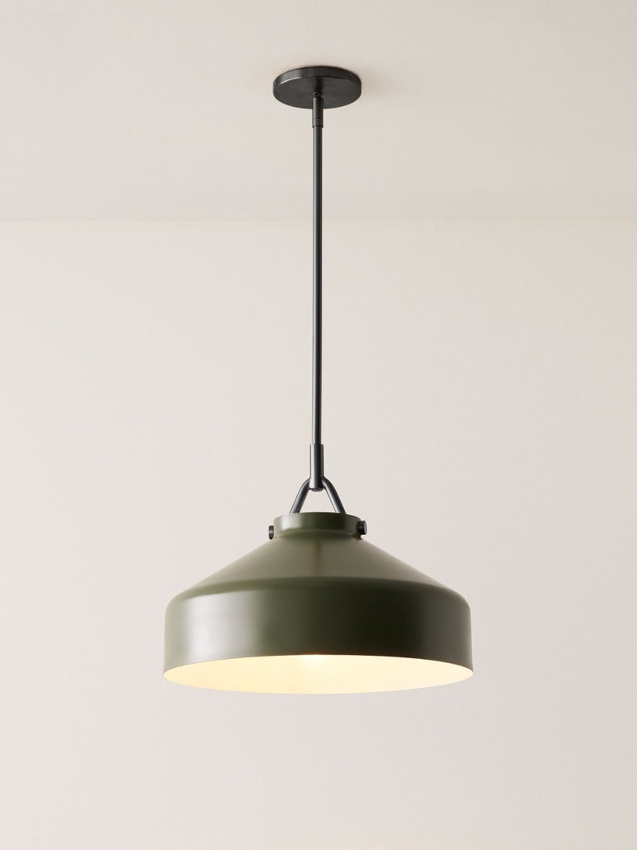 Minimalist Morandi Metal Pendant Light - Soft and Subtle Charm