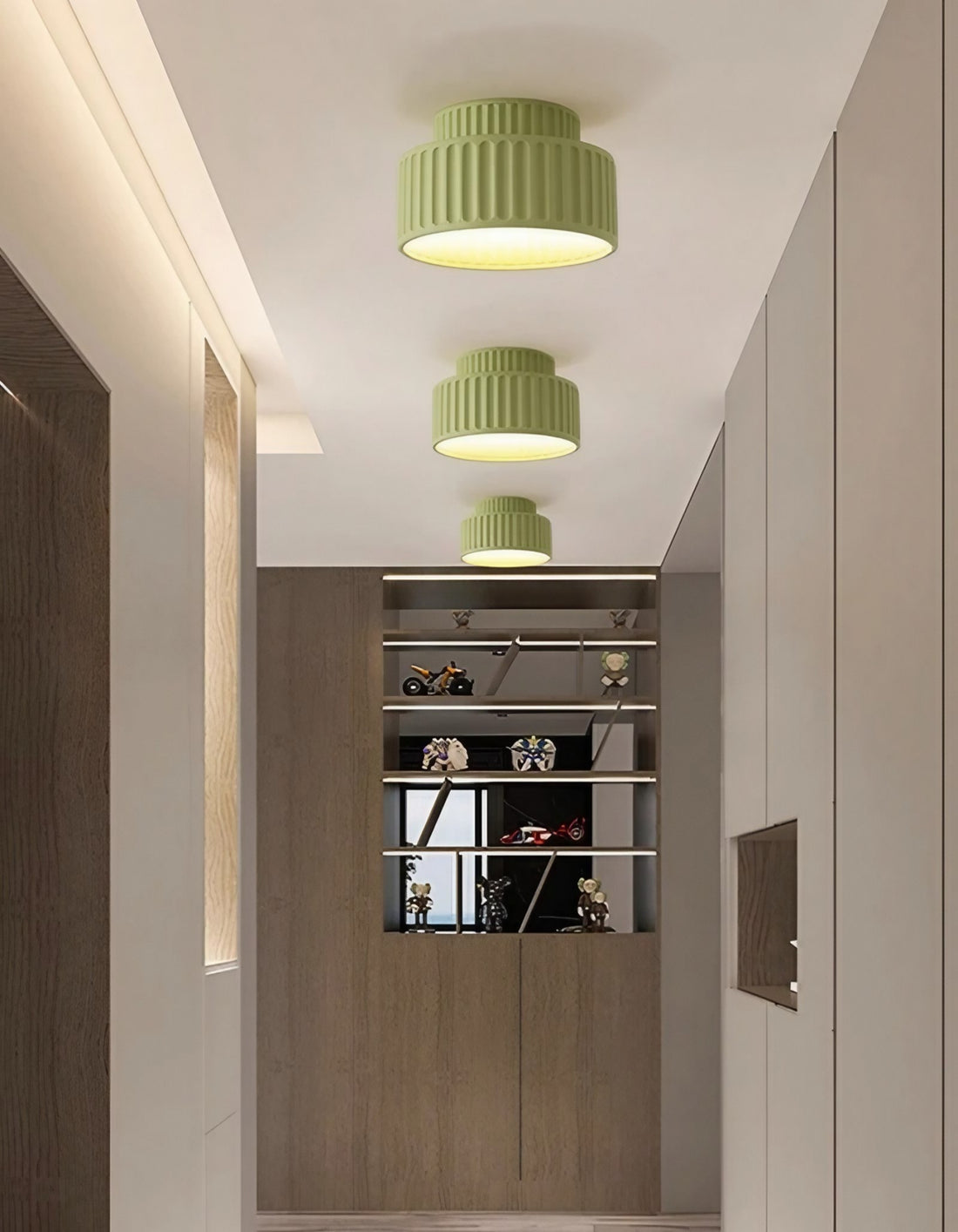 Plafonnier acrylique à bord en résine blanche IP20 pour l'intérieur