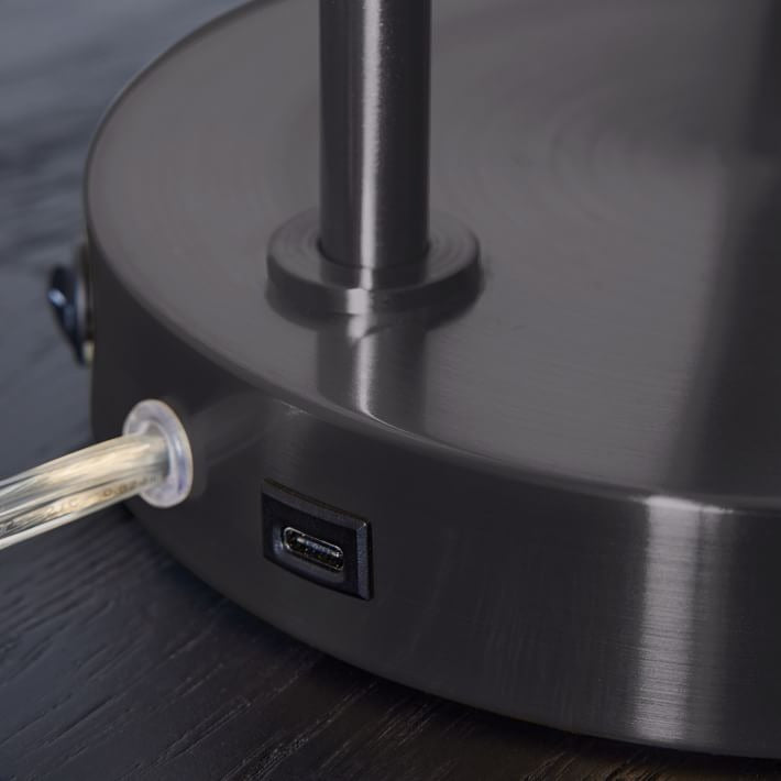 Lampe de table sculpturale Conica en forme de cône – Éclairage moderne en verre pour chambre ou bureau