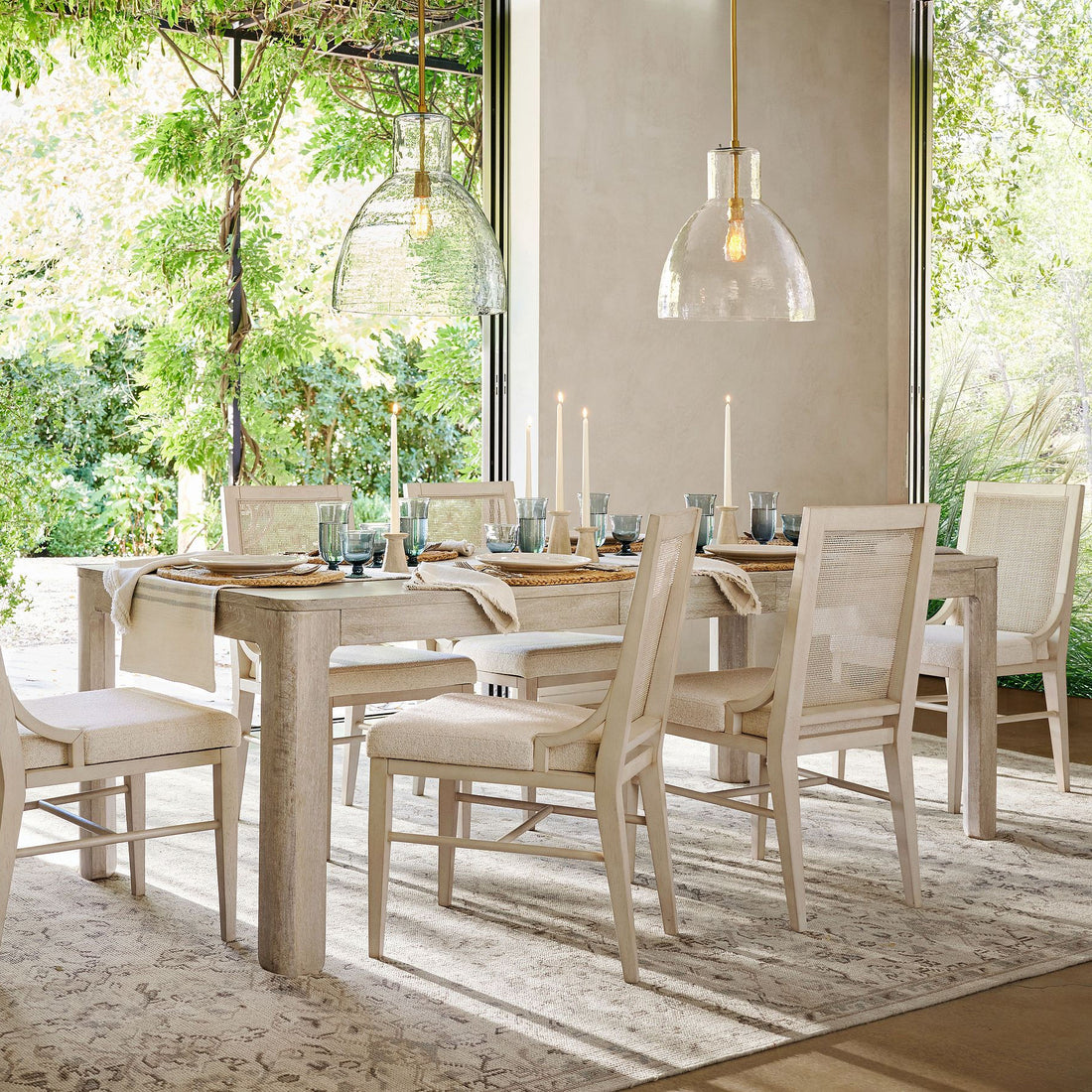 Collection de suspensions en verre recyclé Glavira - Éclairage de cuisine moderne