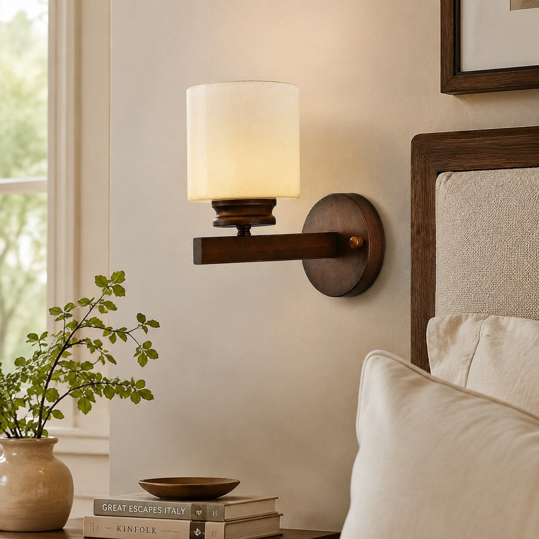 Retro Minimalist Glass Wall Lamp