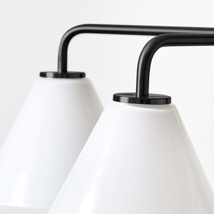 Conica Sculptural 5-Light Cone Chandelier - Modern Glass Lighting for Home