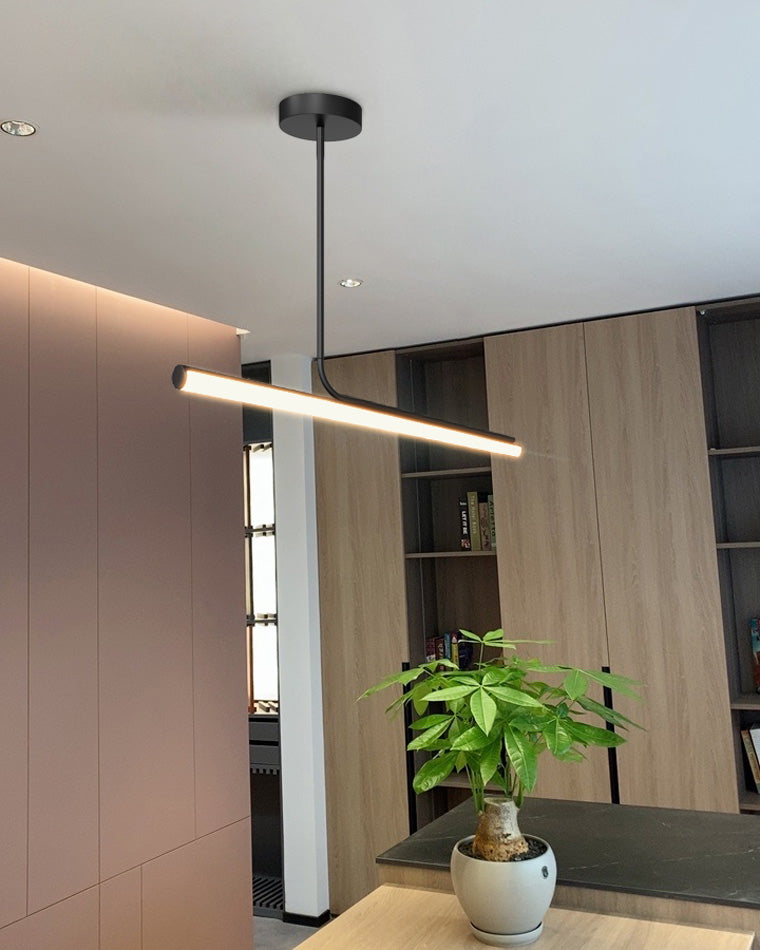 Decorative LED Ceiling Pendant Lamp Modern Minimalist Asymmetrical Design