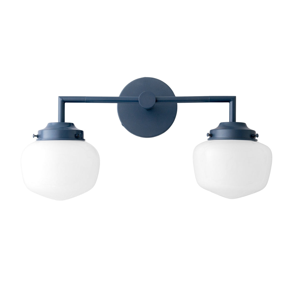 Opalume Glass Vanity Light - Vintage Inspired Bathroom Wall Lighting