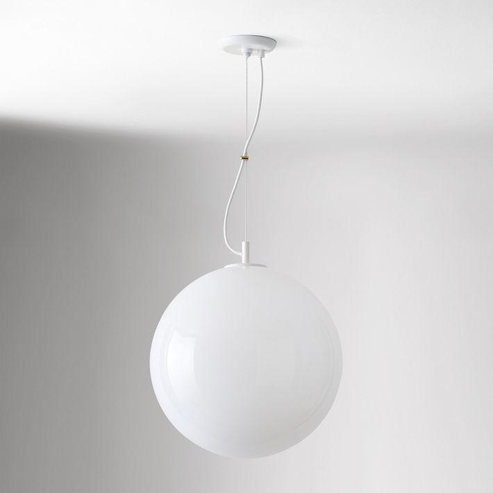 Lumivelle Minimalist Glass Pendant – Adjustable Height Dimmable Design
