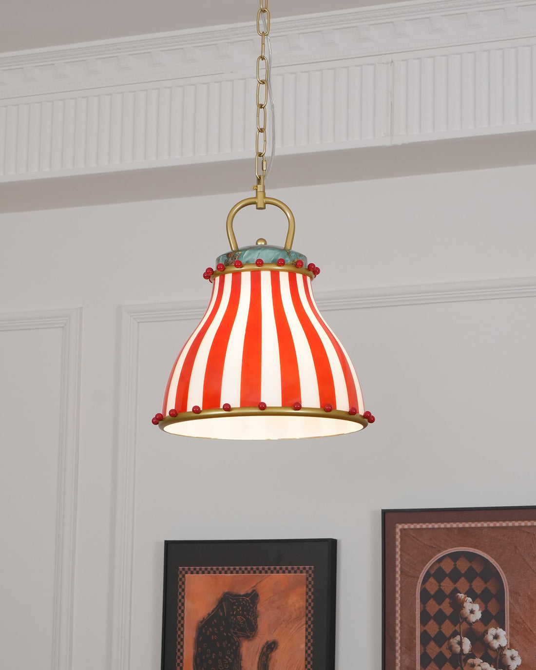 Circus Pendant Light for Children's Room - Macaron Glass Pendant Light