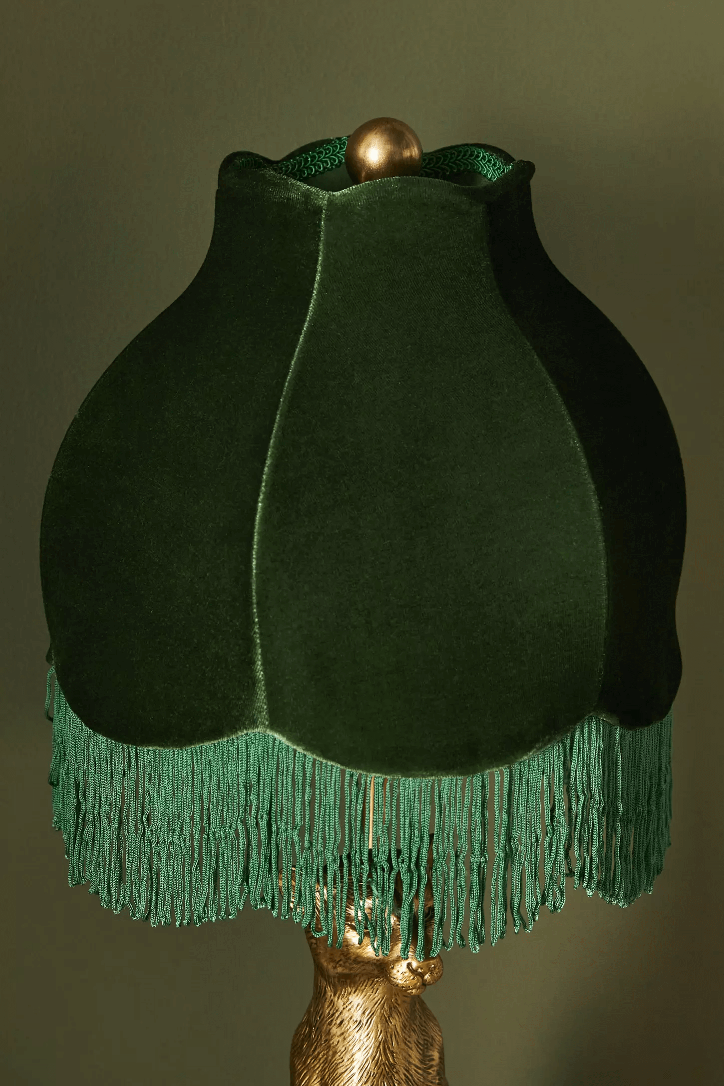 Pawdia Fabric Decorative Table Lamp - Animal Sculpture Bedside Lamp