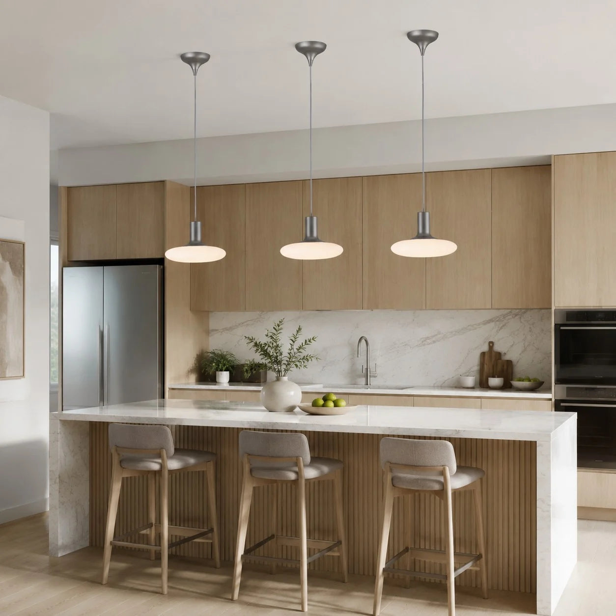 kitchen island installation scene