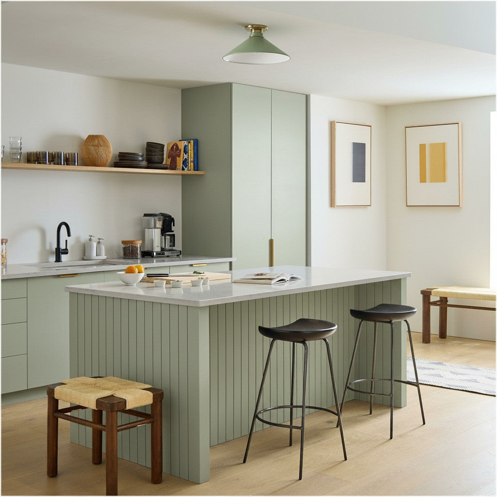 Aurenza Timeless Flush Mount Light - Farmhouse Design with Simple Elegant Charm