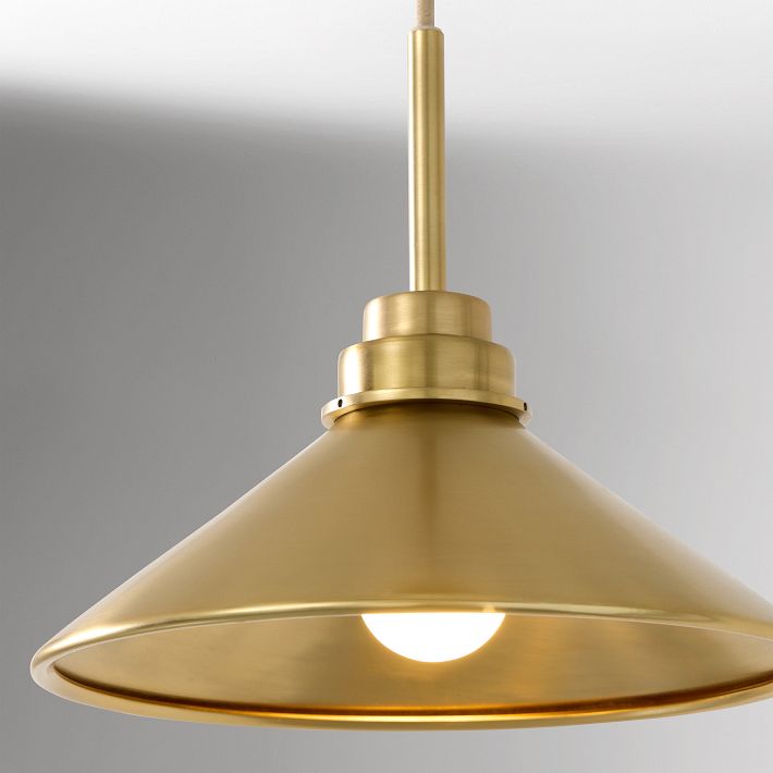 Aurenza Modern Farmhouse Pendant Light - Adjustable Shade for Warm Ambiance